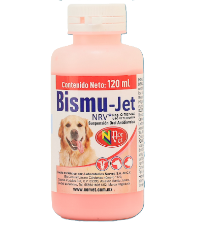 Bismu-Jet NRV 120 mL ( Suspensión Oral Antidiarréica )